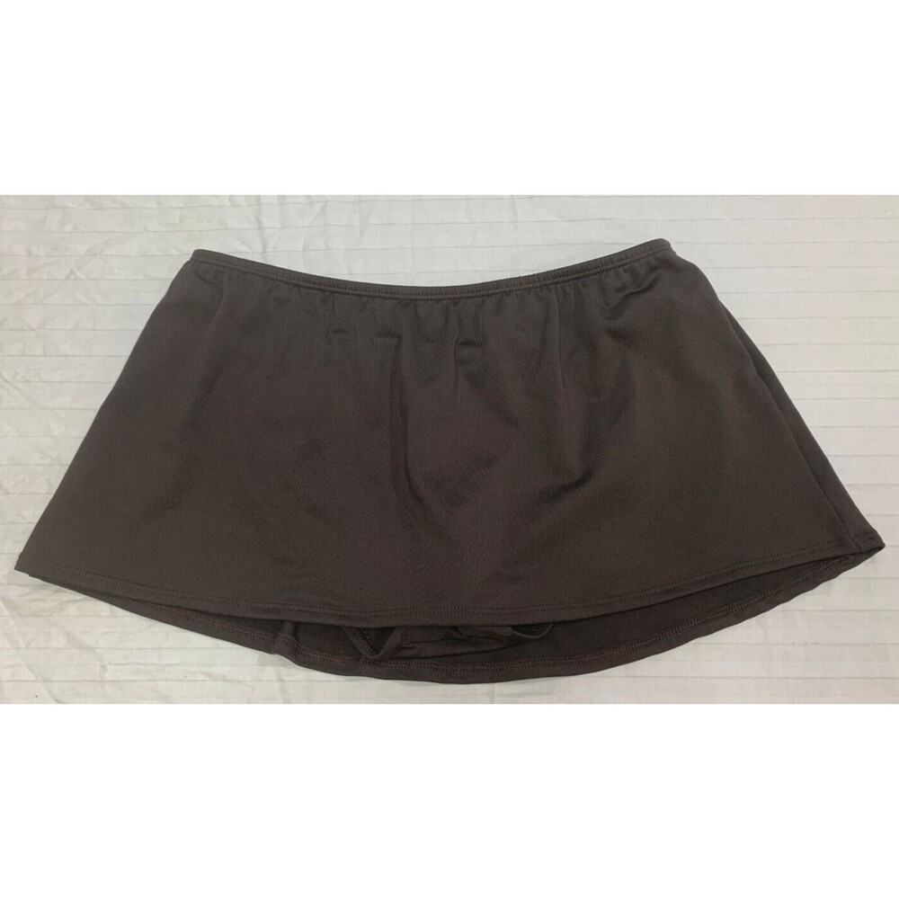 MERONA WOMENS SWIM SKIRT SKORT WITH BUILT BIKINI SIZE S